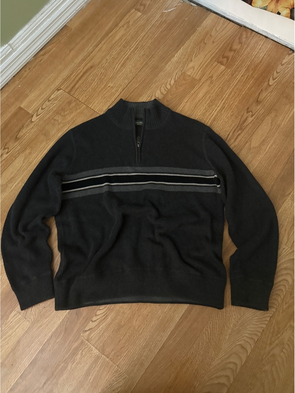 Eddie Bauer Men's Half Zip Sweater XL